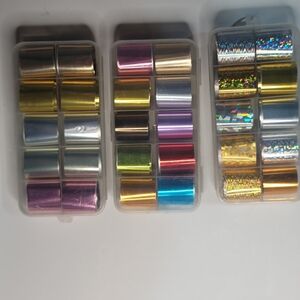 Colorful Nail Foil Set